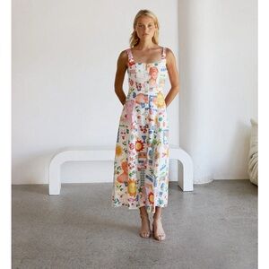 Reverie Darcy Dress in La Dolce Vita Print